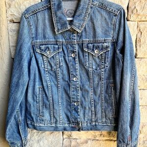 Gap 1969 Blue Denim Jean Jacket Light Washed Trucker Western Preppy Boho